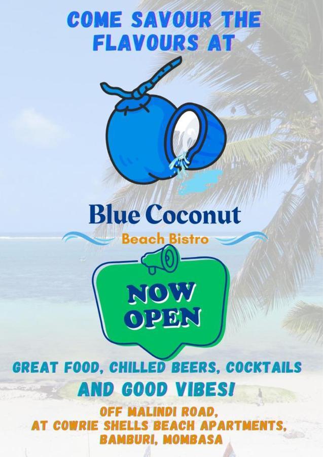 Cowrie Shell Beach Apartments Official Bamburi Exteriér fotografie